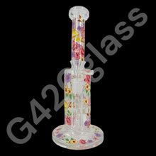 Load image into Gallery viewer, 10 Inch Plants Decals Glass Water Pipe Hookah Bong
