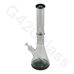 16 Inch Beaker Base Ice Bong Heavy Duty W/ Lattice Showerhead