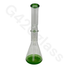 Load image into Gallery viewer, 16 Inch Beaker Base Ice Bong Heavy Duty W/ Lattice Showerhead
