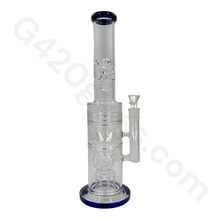 Load image into Gallery viewer, 17 Inch LOOKAH Water Pipe | Glass Bong
