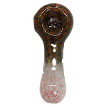 Load image into Gallery viewer, 4 1/4 Inch Frits Style Hand Pipe with Built-in Honeycomb Screen | Head Spoon Pipe
