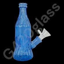 Load image into Gallery viewer, 6 Inch Colorful Beer Bottle Glass Water Pipe Hookah Bong
