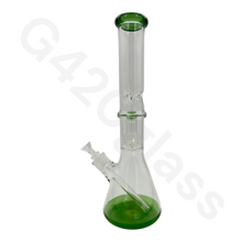 Load image into Gallery viewer, 16 Inch Beaker Base Ice Bong Heavy Duty W/ Lattice Showerhead
