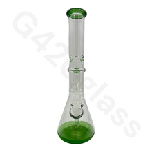 Load image into Gallery viewer, 16 Inch Beaker Base Ice Bong Heavy Duty W/ Lattice Showerhead
