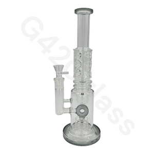 14 Inch LOOKAH Water Pipe | Glass Bong (