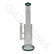 Load image into Gallery viewer, 17 Inch LOOKAH Water Pipe | Glass Bong
