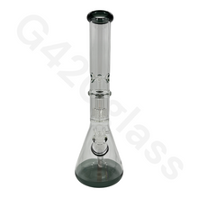 Load image into Gallery viewer, 16 Inch Beaker Base Ice Bong Heavy Duty W/ Lattice Showerhead
