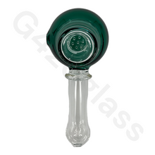 Load image into Gallery viewer, Teal Glass Pipe
