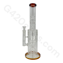 Load image into Gallery viewer, 17 Inch LOOKAH Water Pipe | Glass Bong
