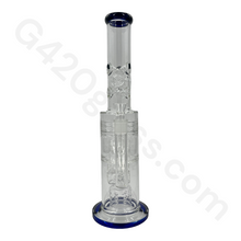 Load image into Gallery viewer, 17 Inch LOOKAH Water Pipe | Glass Bong
