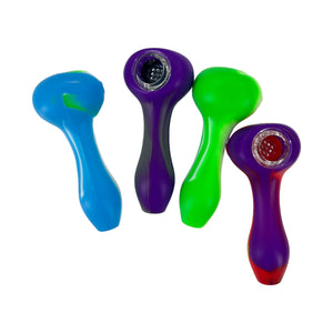 Gorgeous variety color smoking silicone pipe