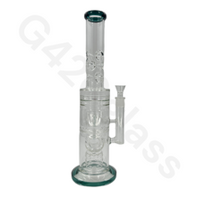 Load image into Gallery viewer, 17 Inch LOOKAH Water Pipe | Glass Bong
