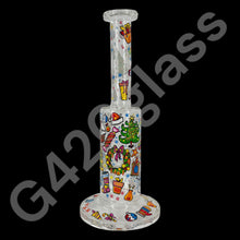 Load image into Gallery viewer, 10 Inch Plants Decals Glass Water Pipe Hookah Bong
