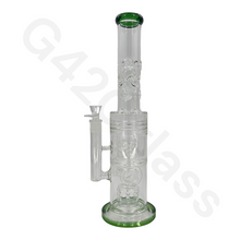 Load image into Gallery viewer, 17 Inch LOOKAH Water Pipe | Glass Bong
