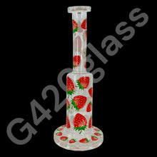 Load image into Gallery viewer, 10 Inch Plants Decals Glass Water Pipe Hookah Bong
