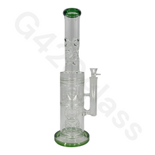 Load image into Gallery viewer, 17 Inch LOOKAH Water Pipe | Glass Bong
