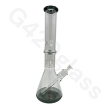 Load image into Gallery viewer, 16 Inch Beaker Base Ice Bong Heavy Duty W/ Lattice Showerhead
