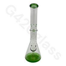 Load image into Gallery viewer, 16 Inch Beaker Base Ice Bong Heavy Duty W/ Lattice Showerhead
