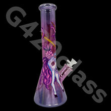 Load image into Gallery viewer, Heavy Duty Beaker Bong Sandblast | 14 Inch
