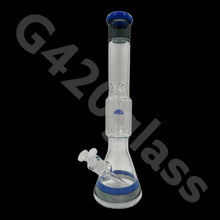 Load image into Gallery viewer, Heavy Duty Beaker Base Ice Bong with Drum Perc | 17 Inch
