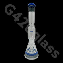 Load image into Gallery viewer, Heavy Duty Beaker Base Ice Bong with Drum Perc | 17 Inch
