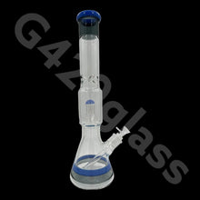 Load image into Gallery viewer, Heavy Duty Beaker Base Ice Bong with Drum Perc | 17 Inch
